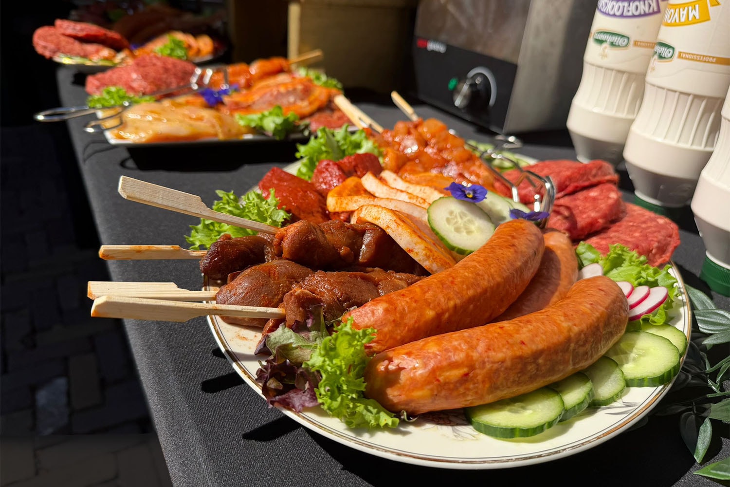 Barbecue bij Outdoor Harderwijk