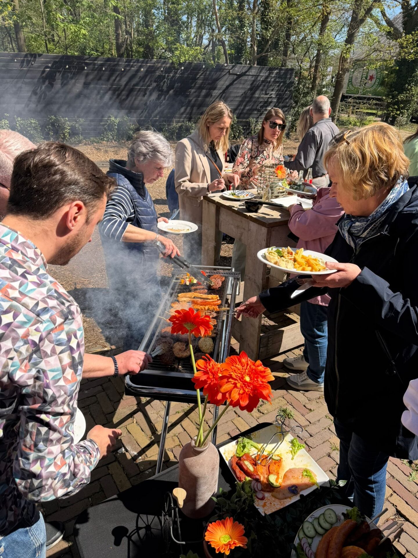 BBQ arrangement bij Outdoor Harderwijk