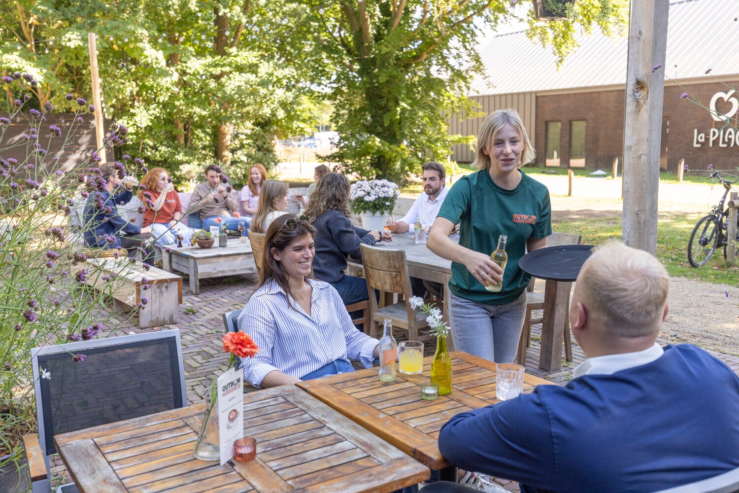 Vergaderen in de buitenlucht bij Outdoor Harderwijk