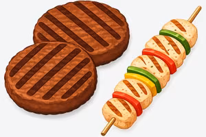 vlees BBQ icon